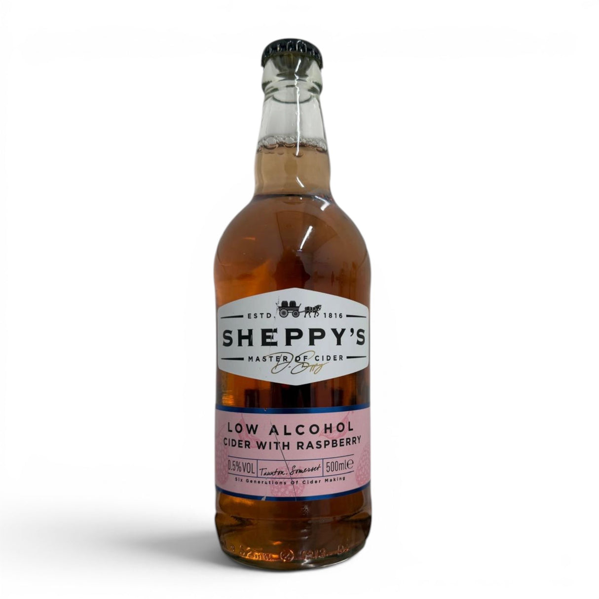 Sheppys Cider - Raspberry 500ml - 0.5%
