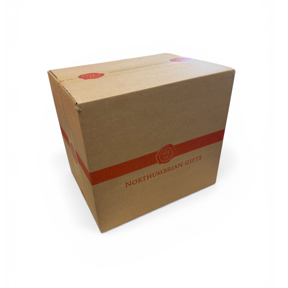 Medium Brown Branded Gift Box