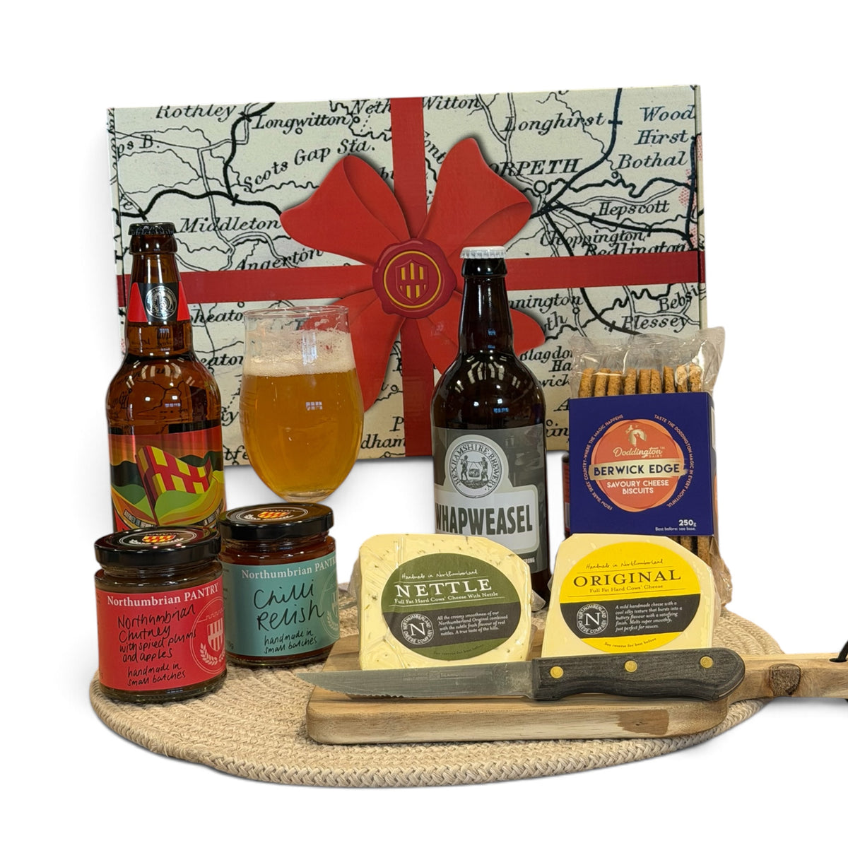 Northumbrian Ale & Cheese Selection Gift Hamper