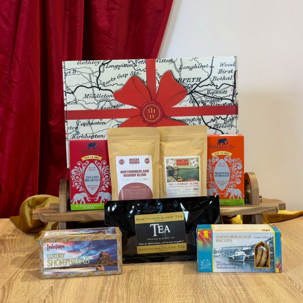 Northumbrian Tea, Coffee & Biscuits Selection Hamper