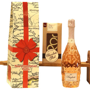 Northumbrian Prosecco & Chocolate Gift Box