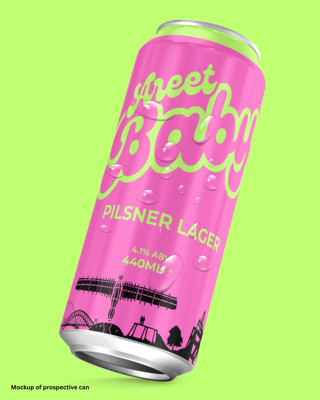 AREET Baby Beer 440ml can