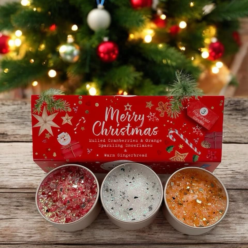 Seriously Scented 3 Lites - Merry Christmas