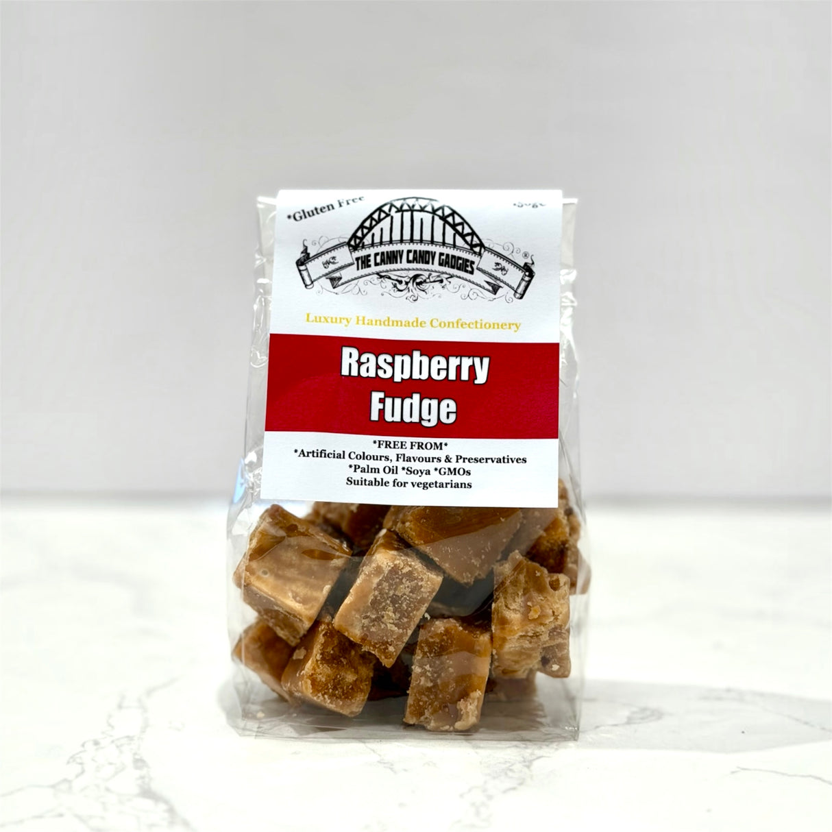 Raspberry Fudge 150g