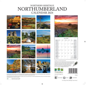 Calendrier Northumberland 2023