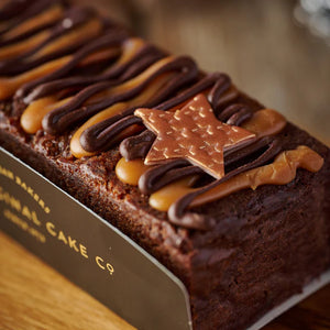 Festive Chocolate & Caramel Truffle Cake