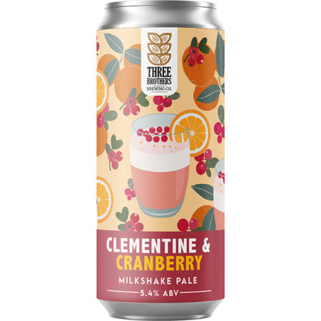 Three Brothers - Clementine & Cranberry Milkshake IPA