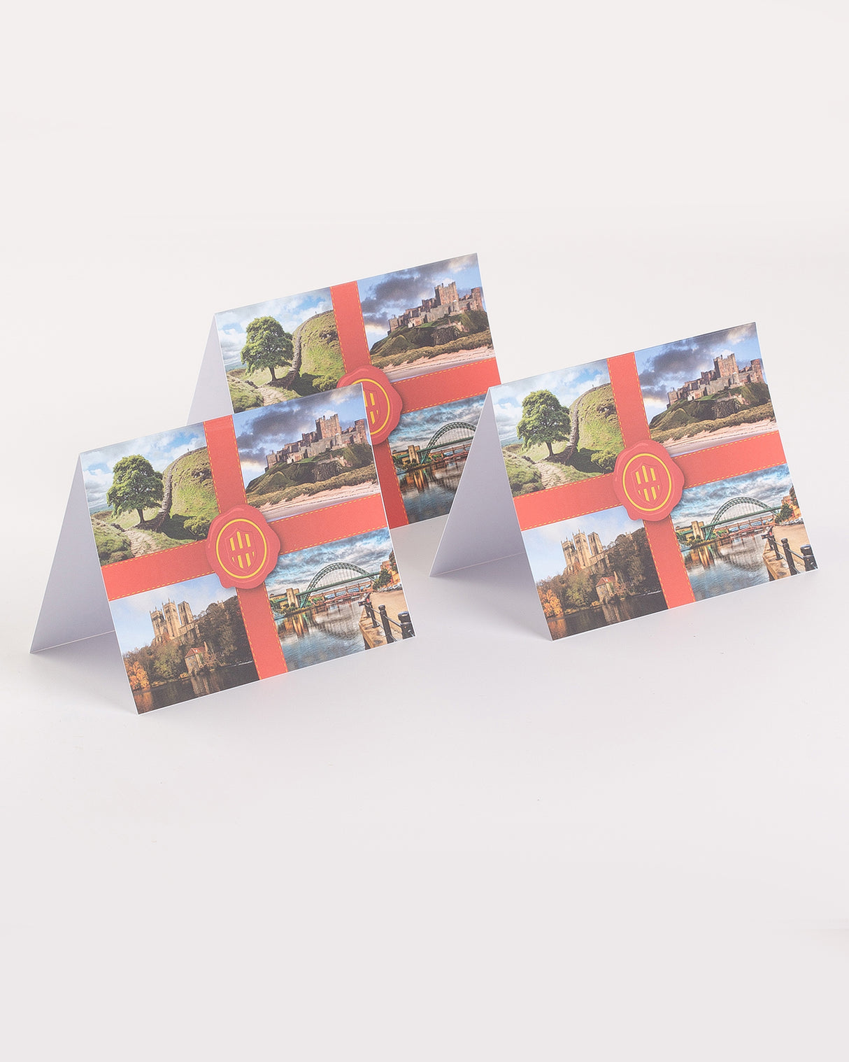 Handwritten Northumbrian Themed Card