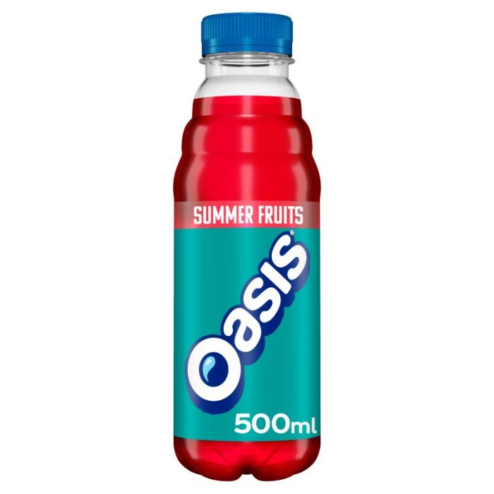 Oasis Summer Fruits Bottles 12 x 500ml