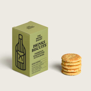 Drinks Bakery Parmesan, Toasted Pine Nuts & Basil Biscuits