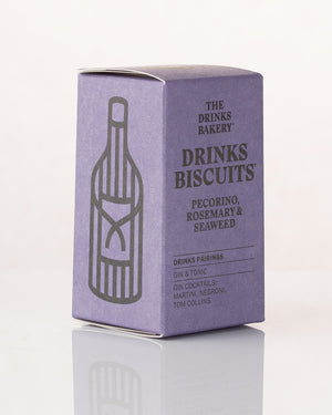 Drinks Bakery Pecorino, Rosemary & Seaweed Biscuits