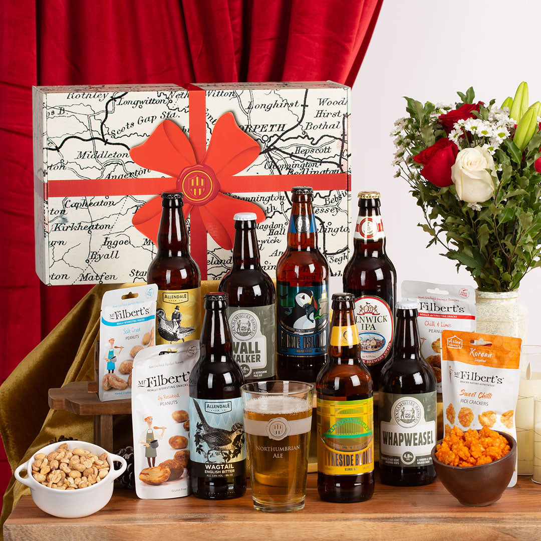 Beer and Proper Posh Snacks Hamper
