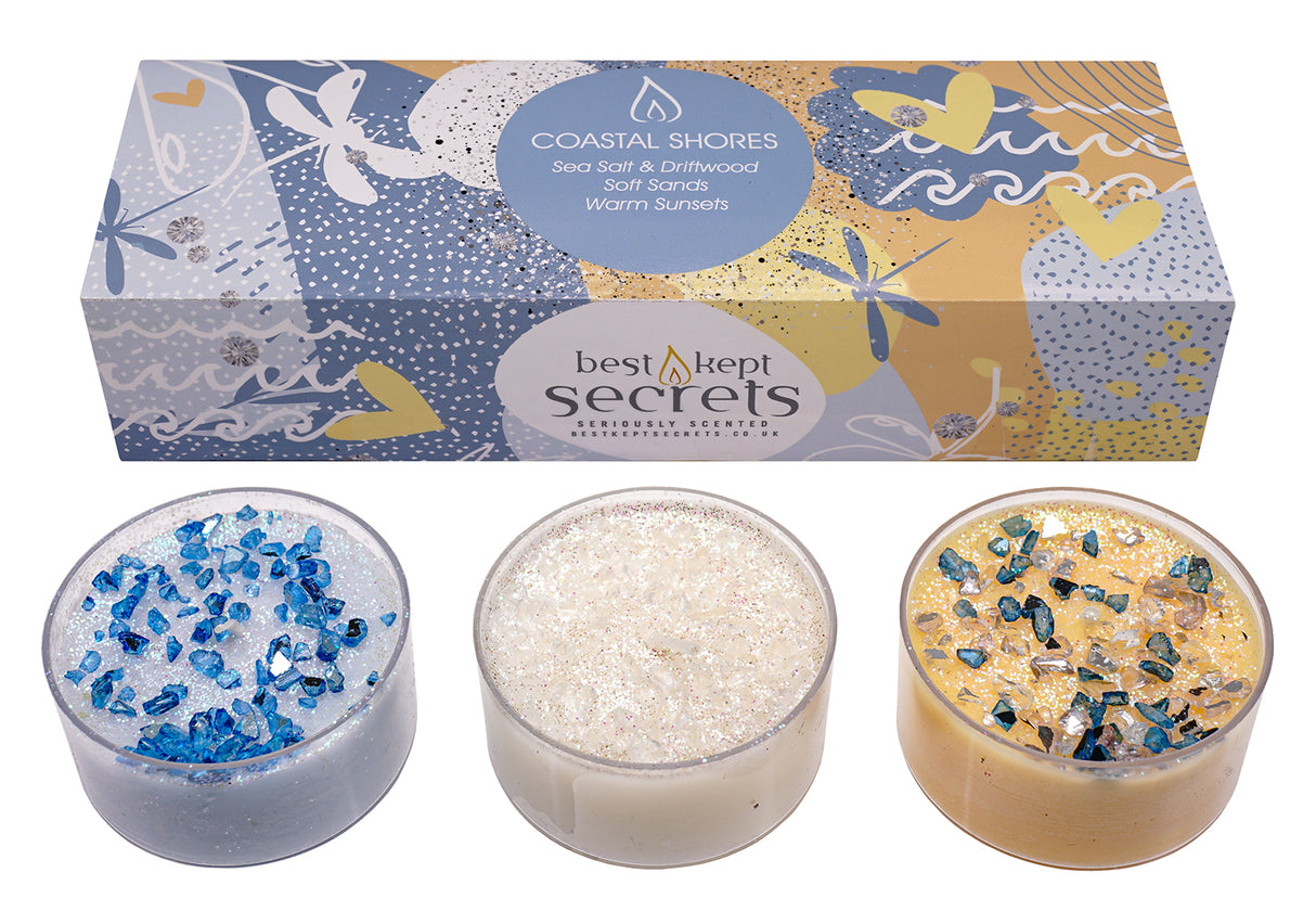 Seriously Scented 3 Lites - Coastal Shore