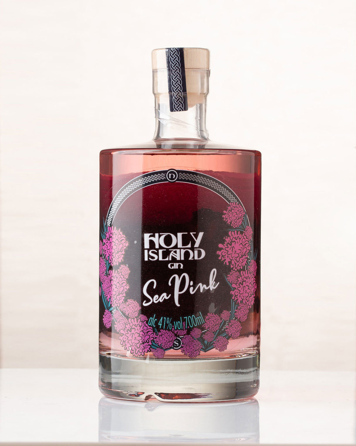 Holy Island Sea Pink Gin 41%