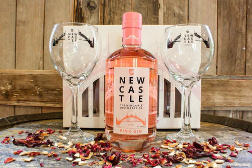 Newcastle Pink Gin Geschenkset
