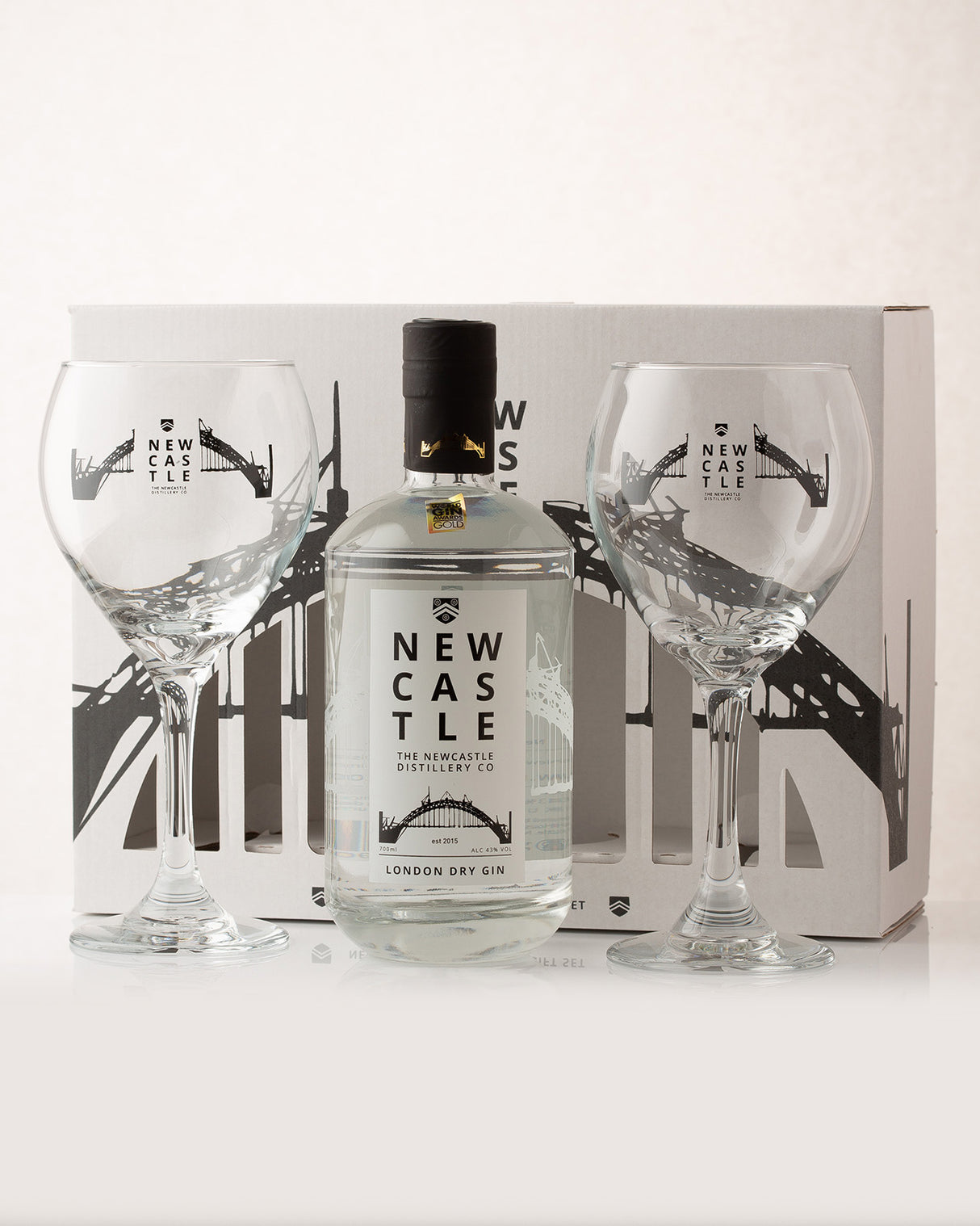 Newcastle London Dry Gin Geschenkset
