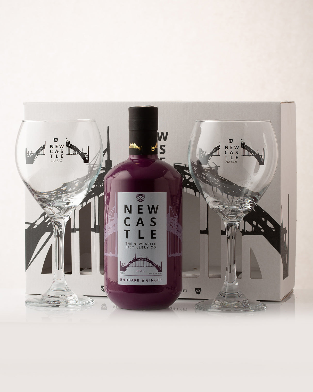 Geschenkset Newcastle Rhabarber & Ingwer