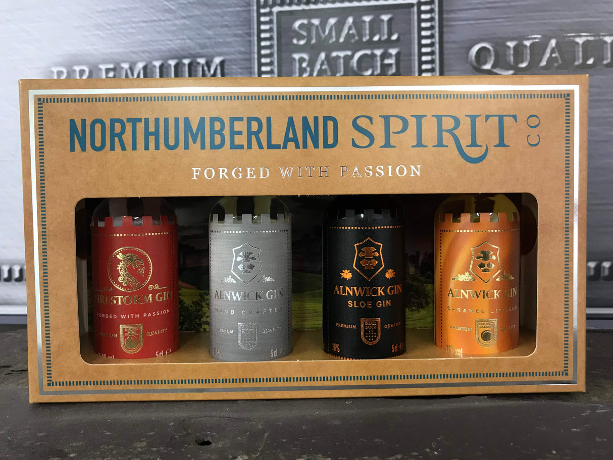 Northumberland Spirit Company 5cl Gin Gift Set