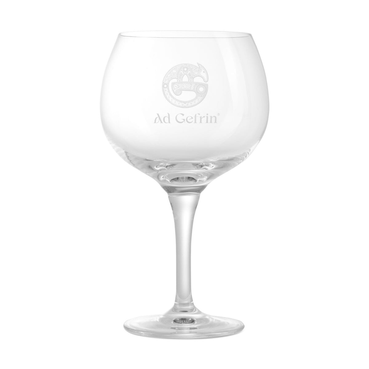 Ad Gefrin Branded Stemmed Gin Glass