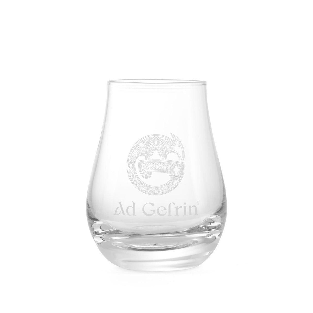 Ad Gefrin Branded Dram Glass