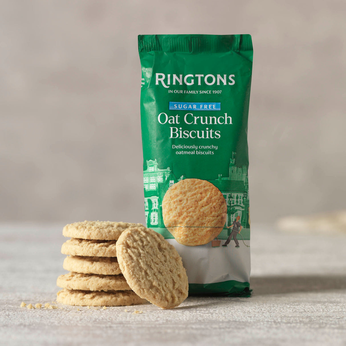 Ringtons Sugar Free Oat Crunch Biscuit