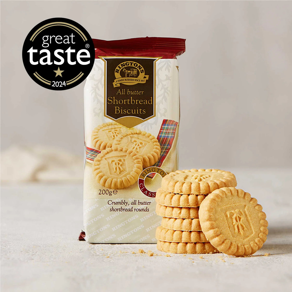 Ringtons All Butter Shortbread Rounds