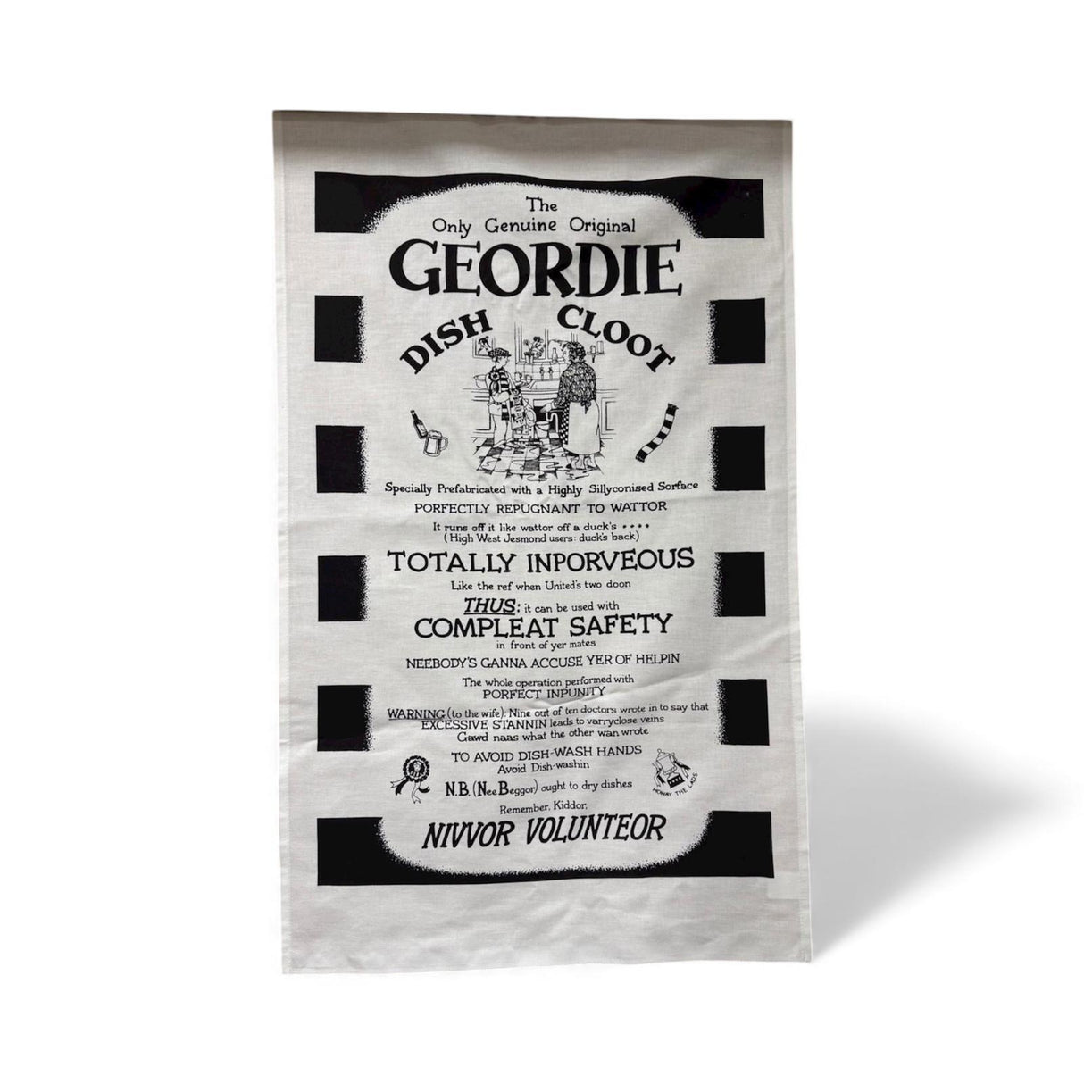 The Original Geordie Dish Cloot