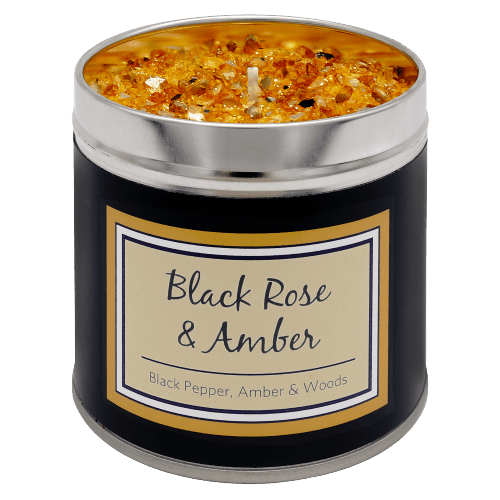 Seriously Scented Candle – Black Rose and Amber