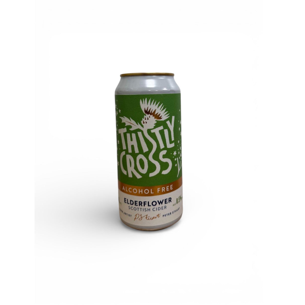 Thistly Cross Elderflower Cider AF 0.5% 440ml