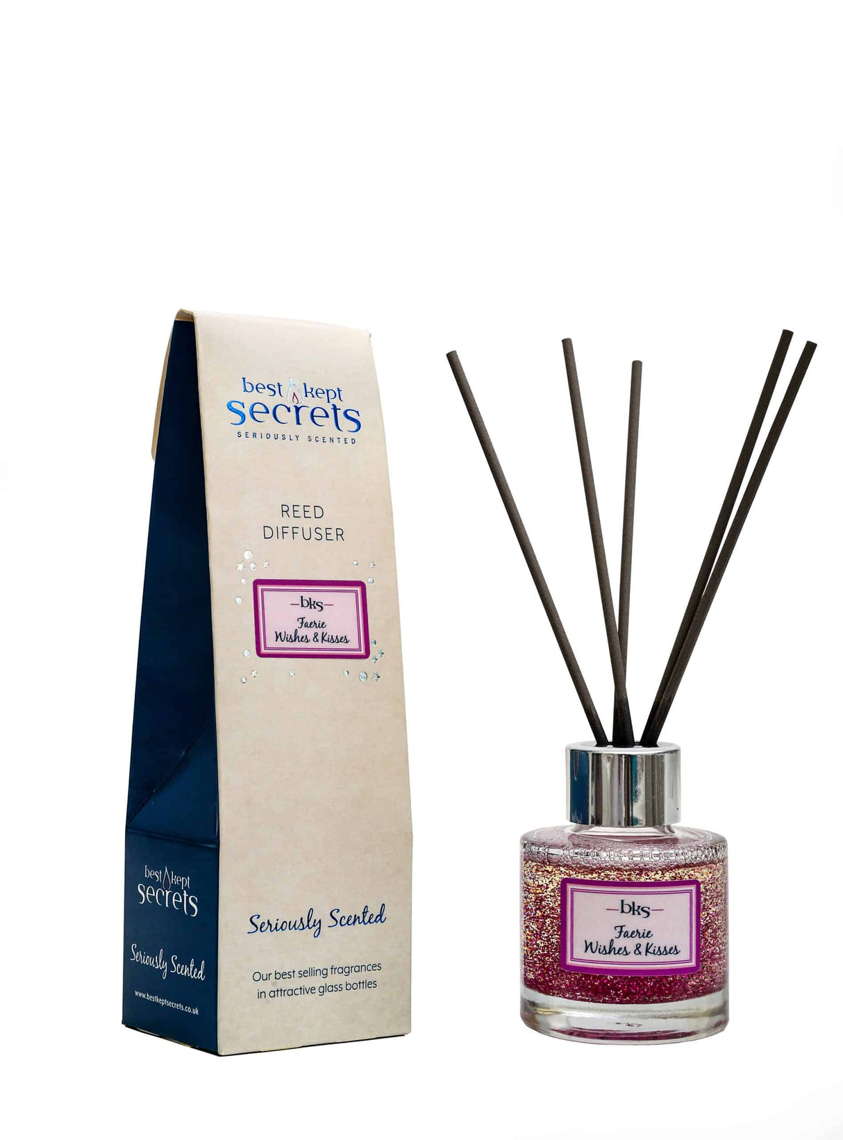 Sparkly Diffusers – 50ml, Faerie Wishes & Kisses
