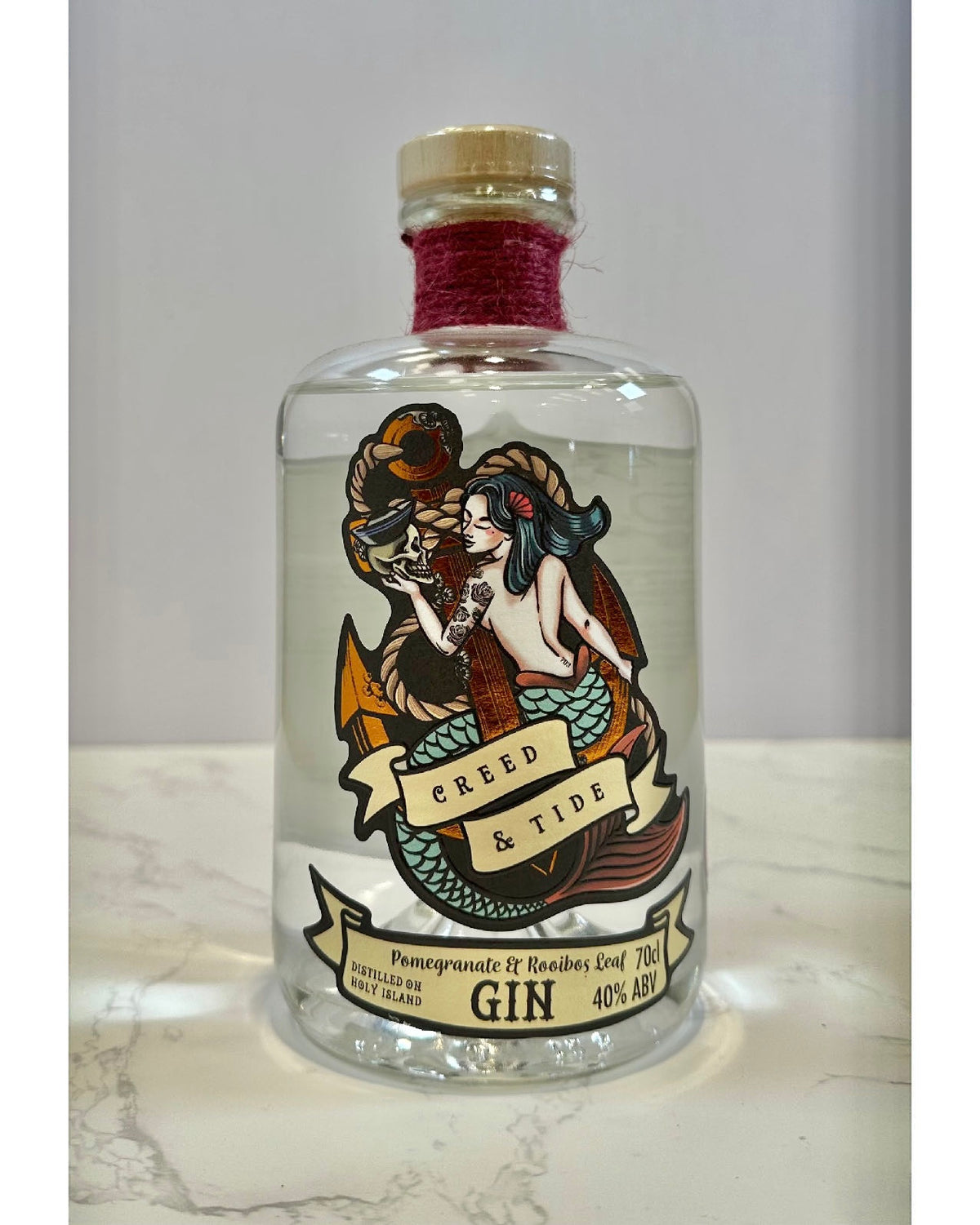 Pomegranate &amp; Rooibos Siren Gin - 40%
