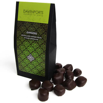 Davenports Chocolates Satchel Box Gingers 100g