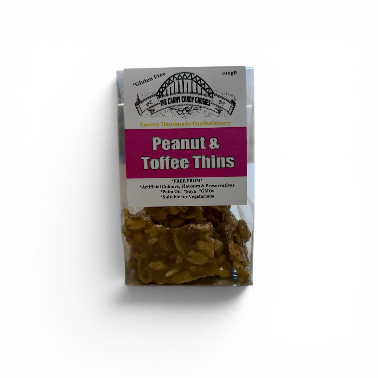 Peanut & Toffee Thins