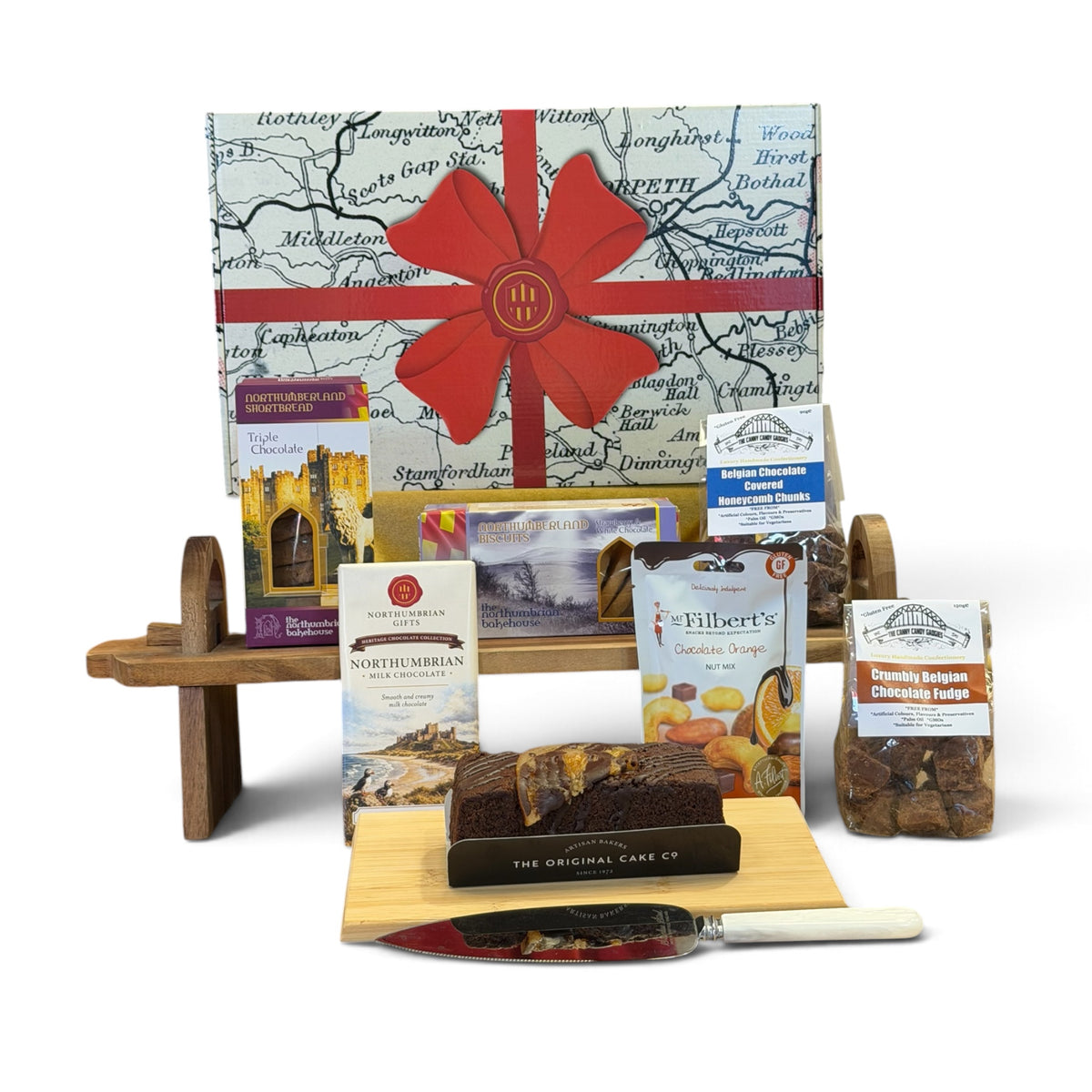 Northumbrian Christmas Chocolate Gift Selection