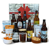 Bière et bonnes noix chics