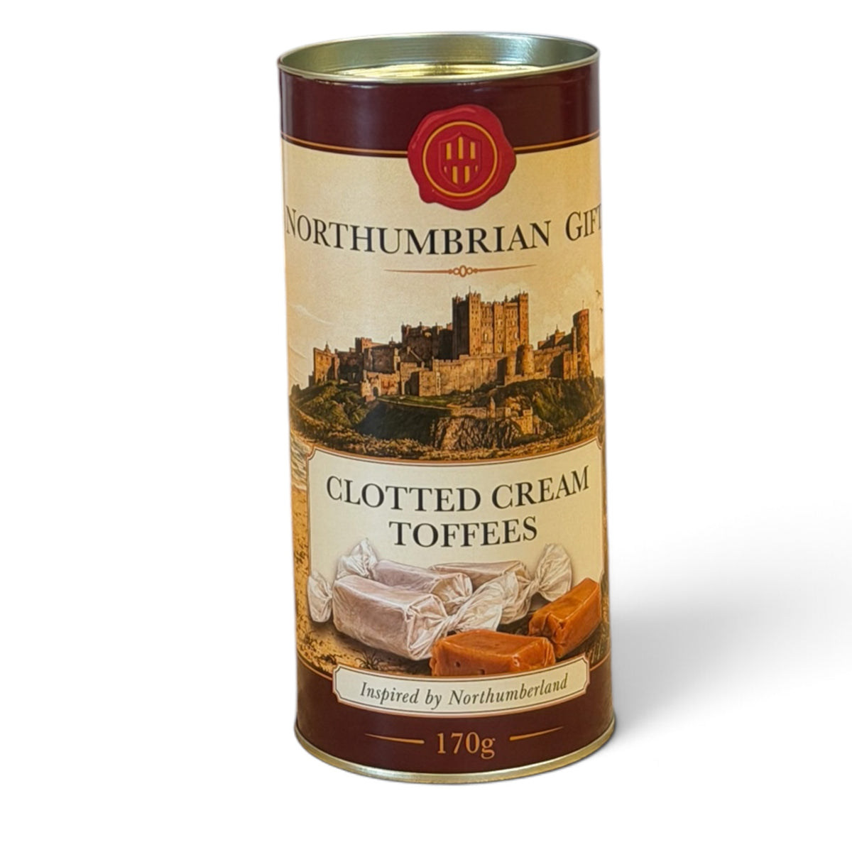 Northumbrian Clotted Cream Toffees Gift Tube 170g