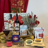 Northumbrian Cheese and Wine Party Hamper