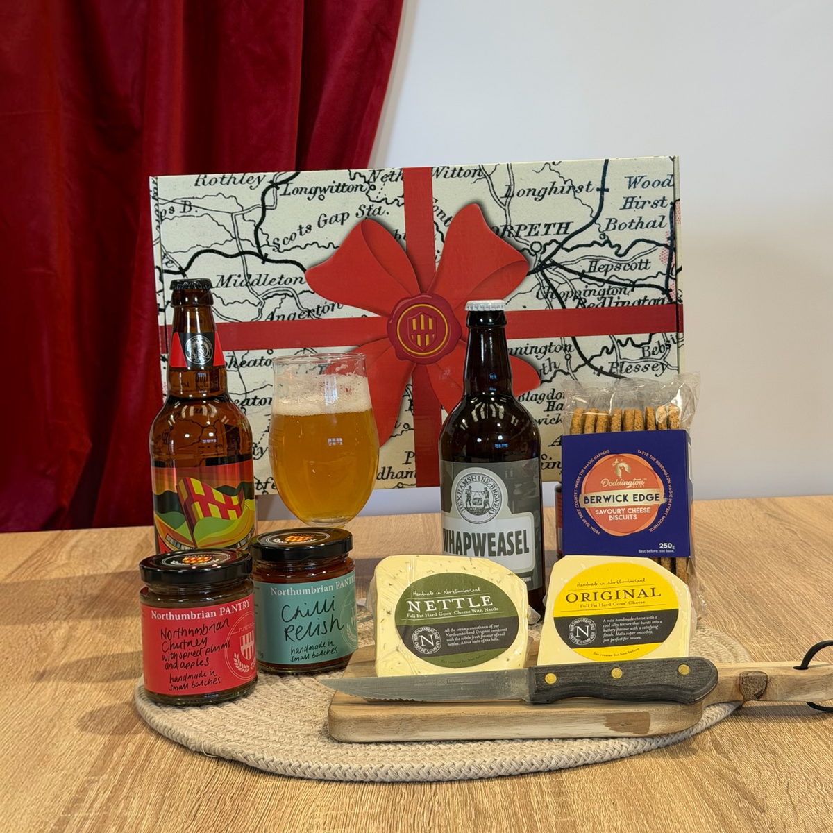 Northumbrian Ale & Cheese Selection Gift Hamper