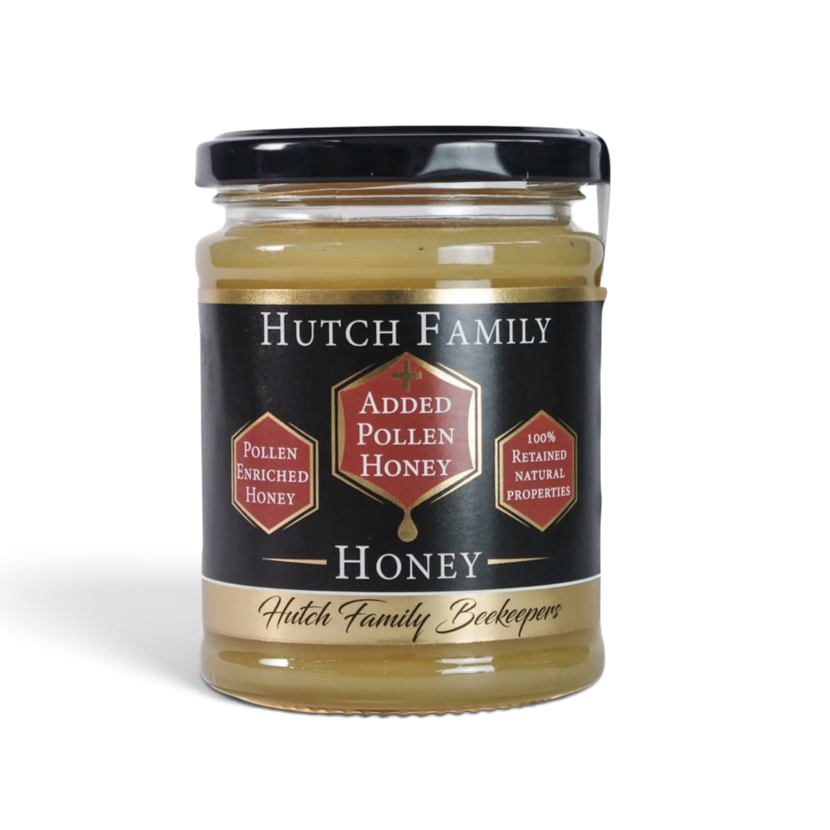 Northumberland Wild Flower Honey + added pollen 340g