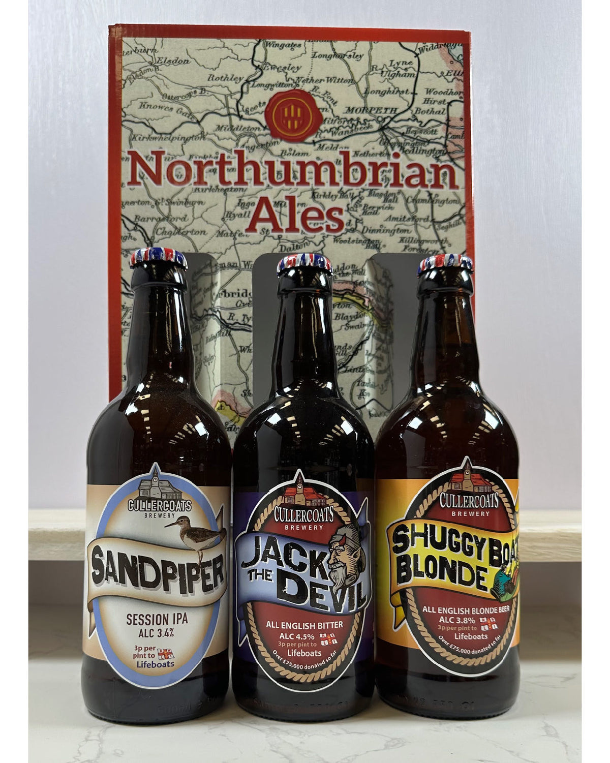 Cullercoats Brewery 3 Beer Gift Pack