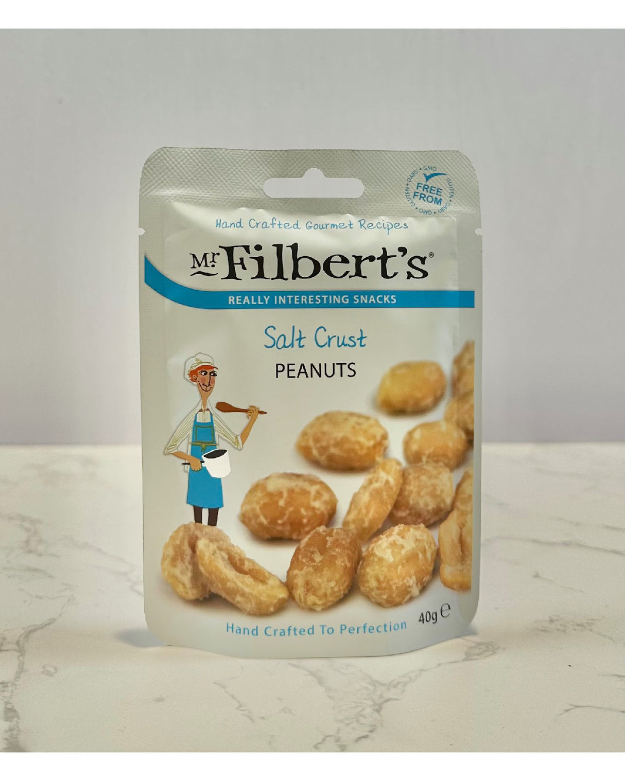 Gemischte Nüsse aus schwarzem Trüffel und Meersalz