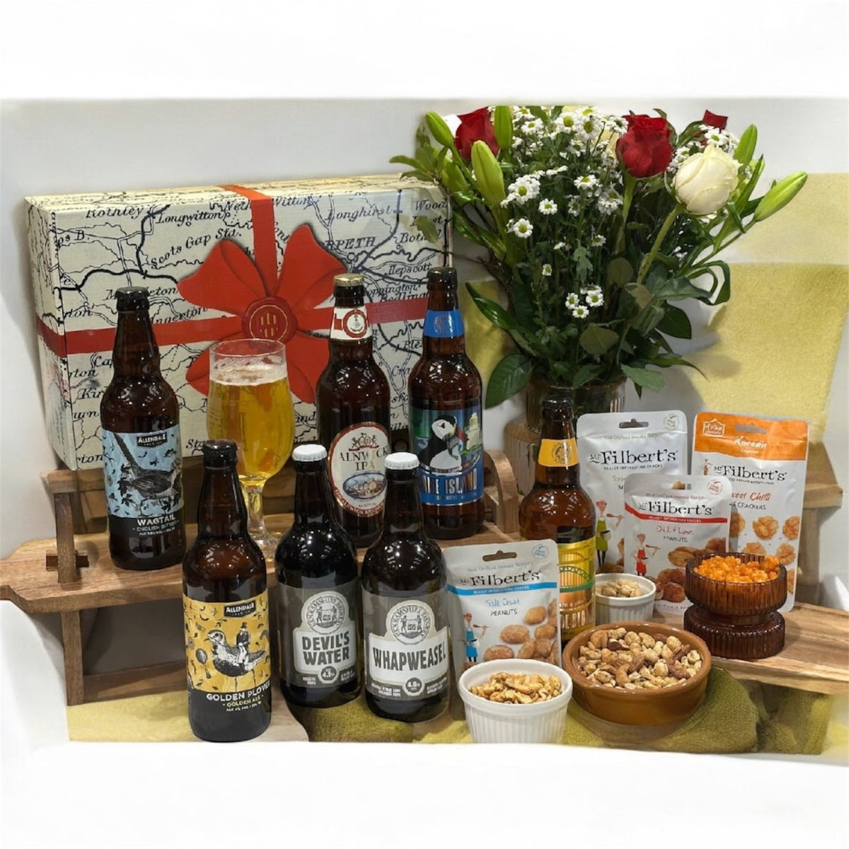 Bier und richtig schicke Nüsse