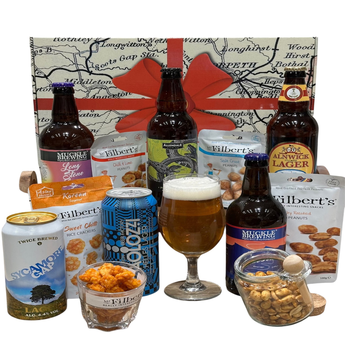 Bier und richtig schicke Nüsse