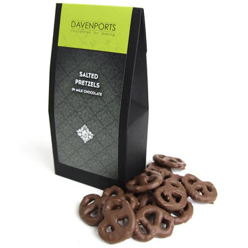 Davenports Chocolates Satchel Box Salted Pretzels 75g