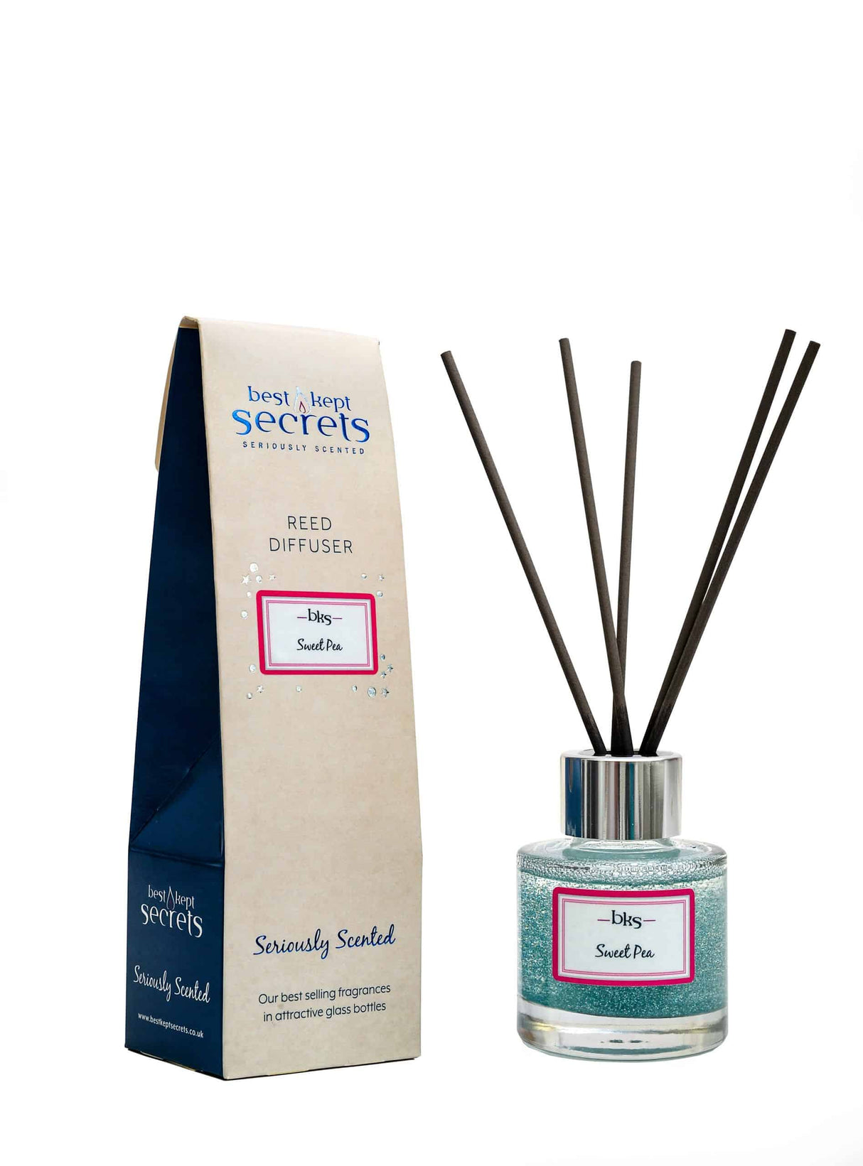 Sparkly Diffusers – 50ml, Sweet Pea
