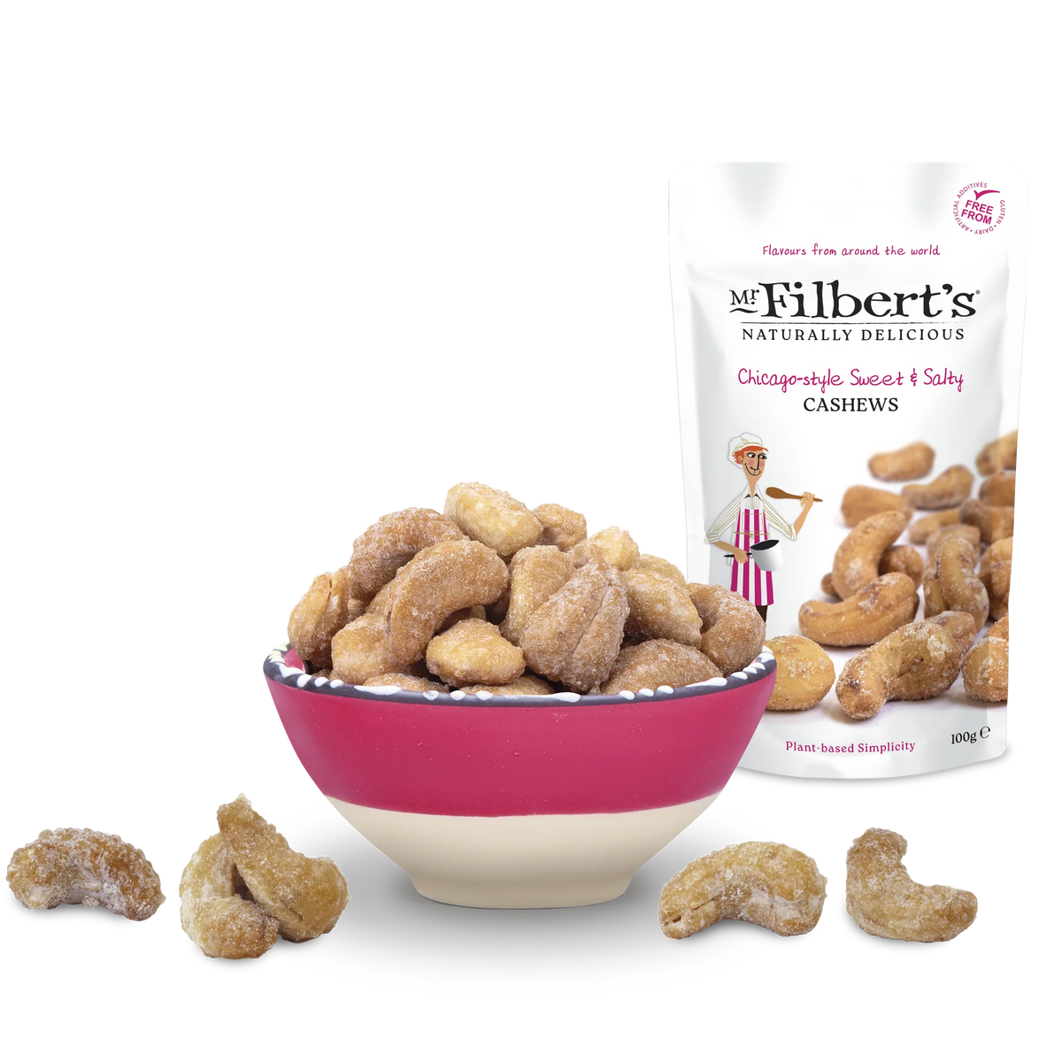 Chicago-style Sweet &amp; Salty Cashews
