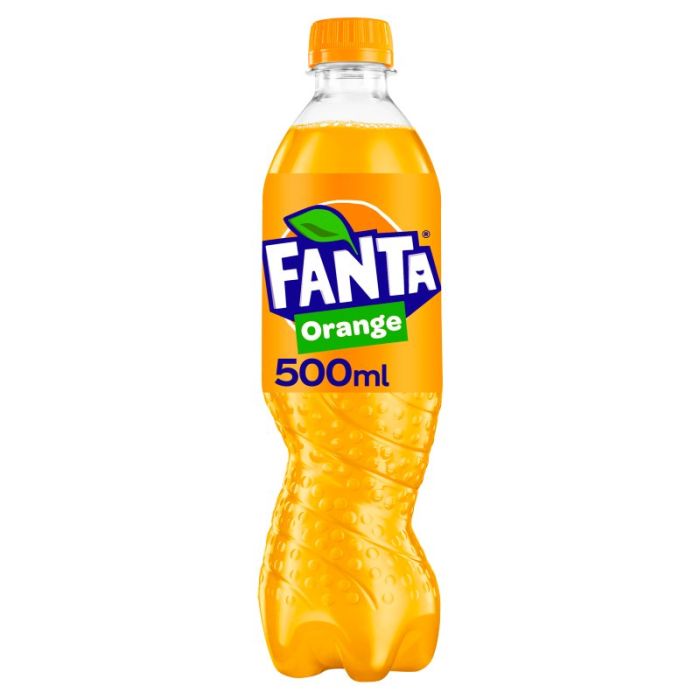 Fanta Orange Bottles 24 x 500ml