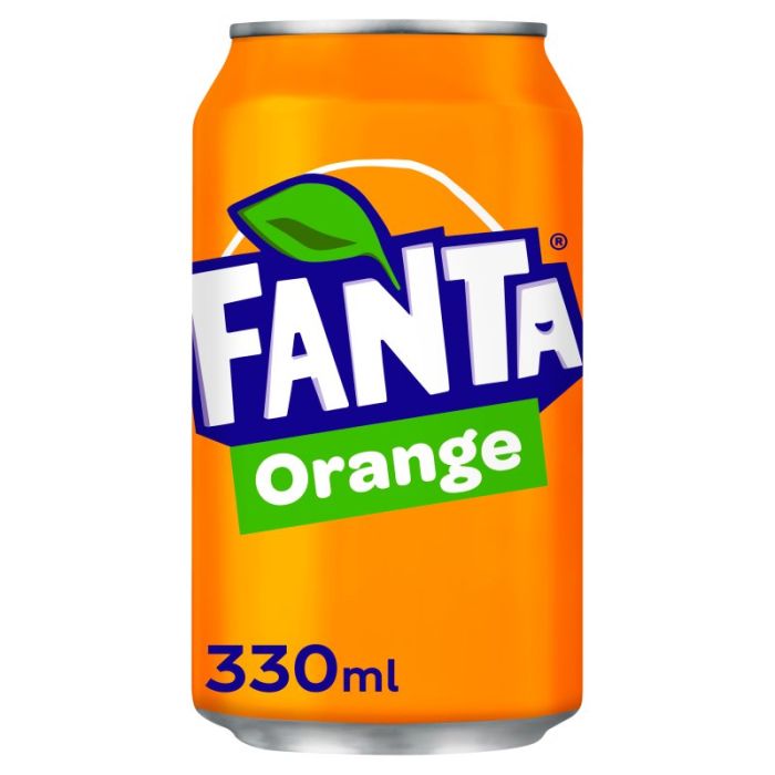 Fanta Orange Cans 24 x 330ml