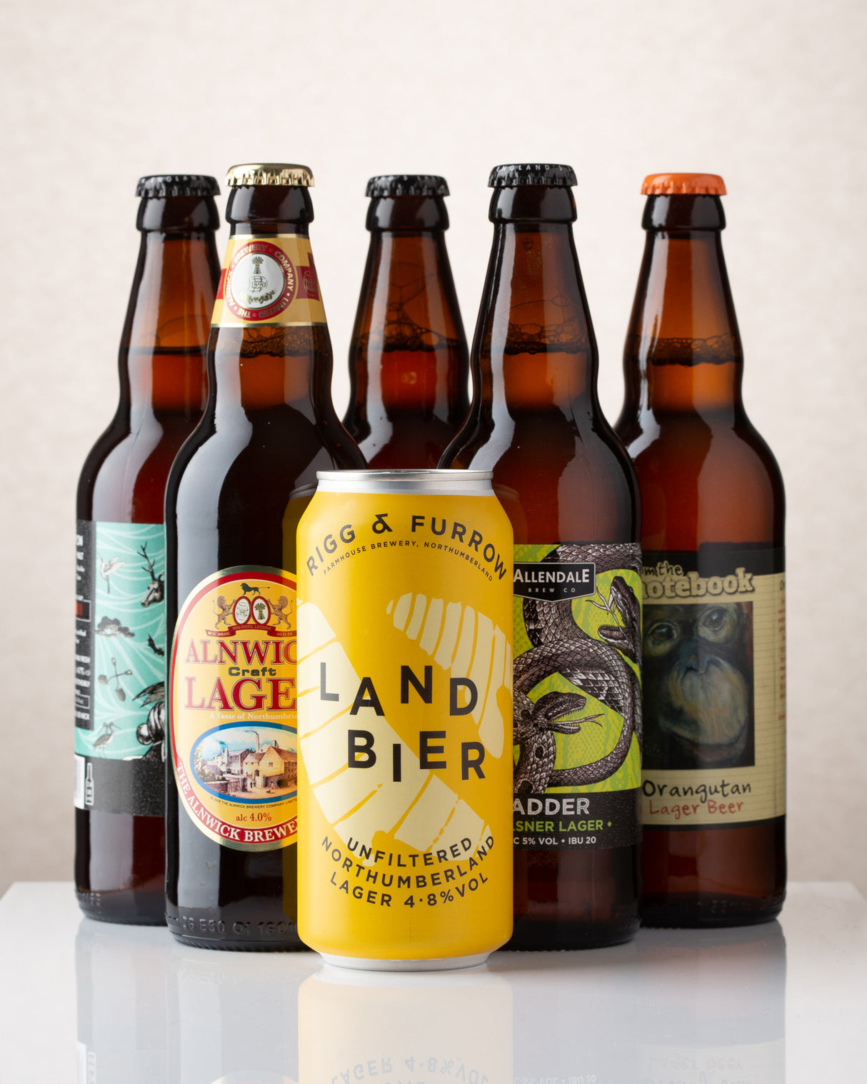 Northumbrian Lager Mixed Beer Case