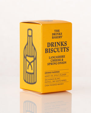 Drinks Bakery Lancashire Cheese & Spring Onion Biscuits